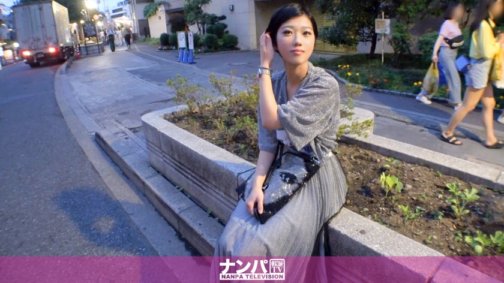 200GANA-2121 진짜 연파, 첫 촬영. 1373 밤의 뒷모습에서 흑발 쇼트의 멋진 여자를 돌격 헌팅!