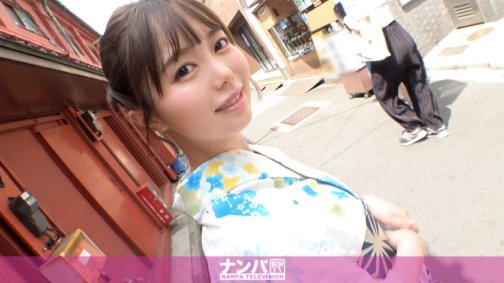 200GANA-2551 在浅草邂逅超可爱的浴衣妹子！假装整洁安静，害羞微笑接受色情邀请的闷闷不乐的女孩！炫耀的浴衣！诱人的蜜桃臀！这是夏天的传统！