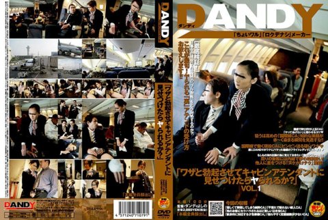 DANDY-079 “ถ้าฉันจงใจทำให้มันตั้งตรงแล้วแสดงให้พนักงานต้อนรับบนเครื่องบินดู เธอจะโดนเย็ดหรือเปล่า?”