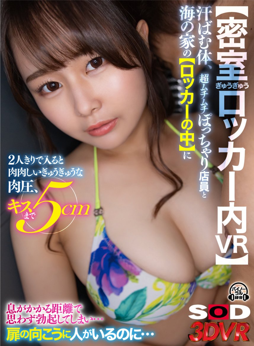 DSVR-1359 【VR】【封闭房间的储物柜里的VR】当我带着大汗淋漓的身体和超丰满的小胖店员独自进入海滨别墅的【储物柜内】时，我感觉到肉的紧压，当我距离亲吻不到5厘米时，我会忍不住勃起......尽管门的另一边有一个人......