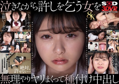 DSVR-1991 [VR] [8K] 一個美麗的愛哭女孩被性交並懷孕了。那個儘管我很害羞卻對我很友善的女孩有男朋友了，所以我決定綁架她，如果這意味著她屬於別人的話。 花森夏帆