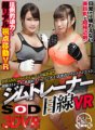 DSVR-408 [VR] ยืดเหยียดขา, ซ้อมหน้าอกสั่น, ตำแหน่งติดตั้งชิดหน้าอกใหญ่, มุมมองของเทรนเนอร์ยิม
